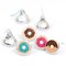 Big Dot of Happiness Donut Worry, Let's Party - Doughnut Party Round Candy Sticker Favors - Labels Fits Chocolate Candy (1 sheet of 108)